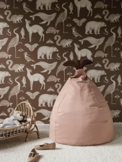 Kinder ferm LIVING Kids Sitzsack Pear Bean aus Bio-Baumwolle