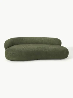 Westwing Collection Sofa Alba (3-Sitzer) aus Teddy-Bouclé