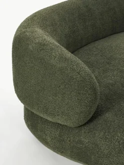 Westwing Collection Sofa Alba (3-Sitzer) aus Teddy-Bouclé