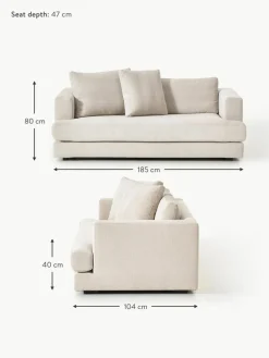 Westwing Collection Sofa Tribeca (2-Sitzer)