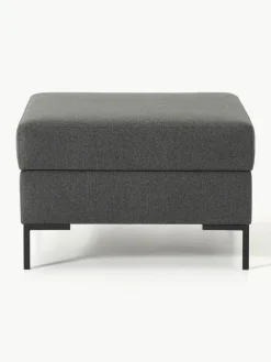 Westwing Collection Sofa-Hocker Luna mit Stauraum