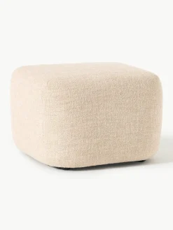 Westwing Collection Sofa-Hocker Wolke aus Bouclé