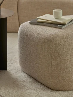 Westwing Collection Sofa-Hocker Wolke aus Bouclé