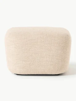 Westwing Collection Sofa-Hocker Wolke aus Bouclé