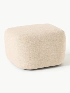 Westwing Collection Sofa-Hocker Wolke aus Bouclé
