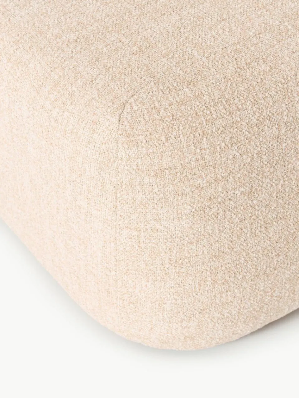 Westwing Collection Sofa-Hocker Wolke aus Bouclé