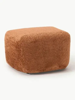 Westwing Collection Sofa-Hocker Wolke aus Teddy-Bouclé