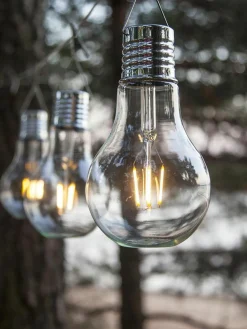 Best Season Solar-LED-Pendelleuchten Fille, 2 Stück