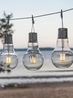 Best Season Solar-LED-Pendelleuchten Fille, 2 Stück