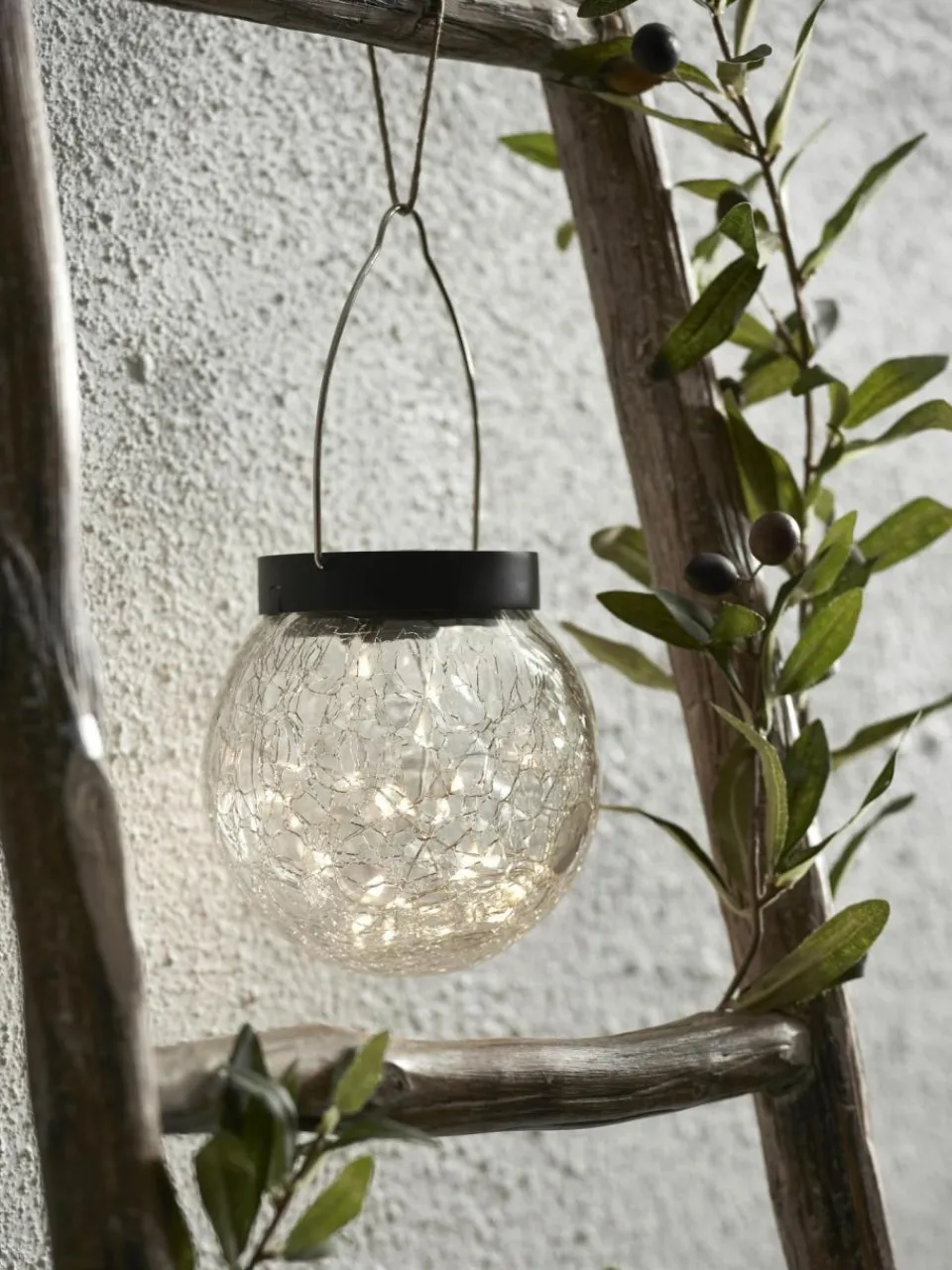 Best Season Solar-Pendelleuchte Glory aus Glas