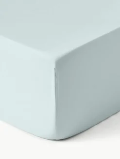 Westwing Collection Spannbettlaken Comfort, Baumwollsatin