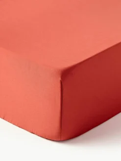 Westwing Collection Spannbettlaken Comfort, Baumwollsatin