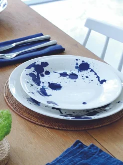 Royal Doulton Speiseteller Pacific Blue aus Porzellan