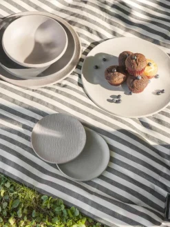 Kartell Speiseteller Trama aus Melamin, 4 Stück