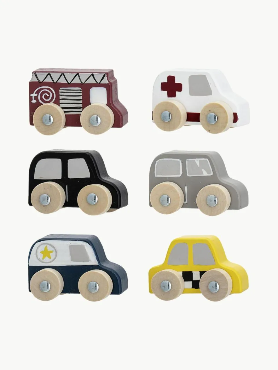 Kinder Bloomingville mini Spielzeugautos Car, 6er-Set