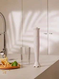 Alessi Stabmixer Plissé mit Becher