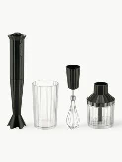 Alessi Stabmixer-Set Plissé, 4-tlg.