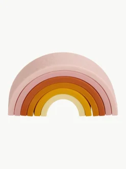 Kinder A Little Lovely Company Stapelspielzeug Rainbow
