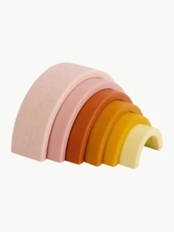 Kinder A Little Lovely Company Stapelspielzeug Rainbow