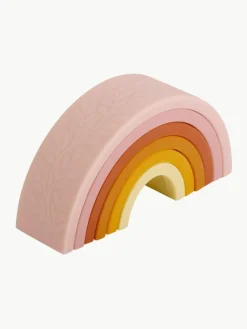 Kinder A Little Lovely Company Stapelspielzeug Rainbow