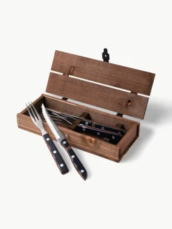 Gense Steak-Besteck-Set Old Farmer mit Box, in verschiedenen Setgrößen