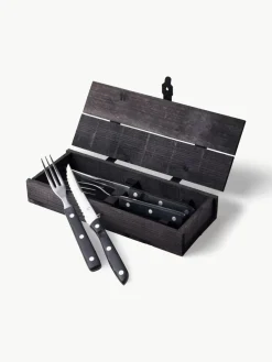 Gense Steak-Besteck-Set Old Farmer mit Box, in verschiedenen Setgrößen