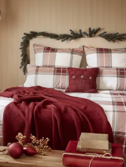 Westwing Collection Strickdecke Adalyn aus Bio-Baumwolle