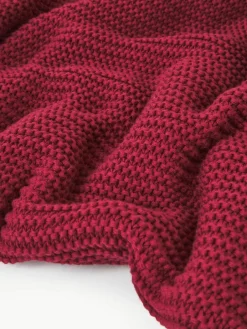 Westwing Collection Strickdecke Adalyn aus Bio-Baumwolle