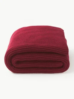 Westwing Collection Strickdecke Adalyn aus Bio-Baumwolle