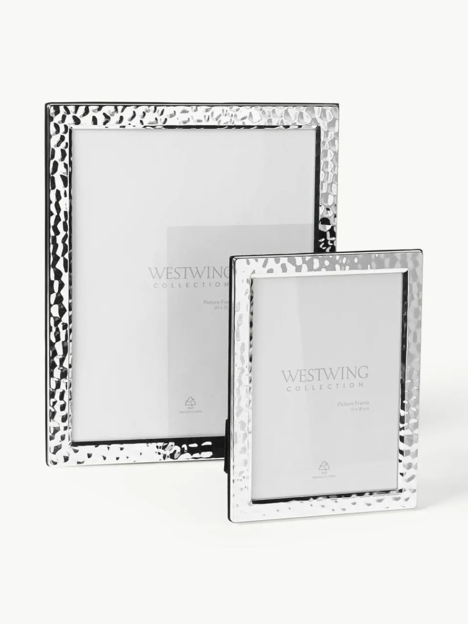 Westwing Collection Strukturierter Bilderrahmen Meryl, in verschiedenen Größen