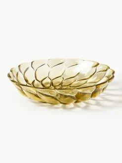 Kartell Suppenteller Jellies mit Strukturmuster, 4 Stück