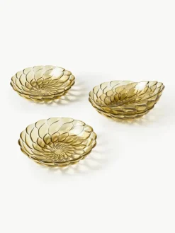Kartell Suppenteller Jellies mit Strukturmuster, 4 Stück