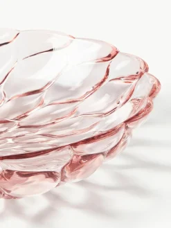 Kartell Suppenteller Jellies mit Strukturmuster, 4 Stück