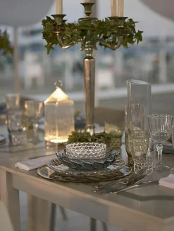 Kartell Suppenteller Jellies mit Strukturmuster, 4 Stück