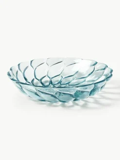 Kartell Suppenteller Jellies mit Strukturmuster, 4 Stück