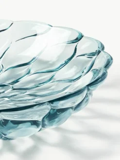 Kartell Suppenteller Jellies mit Strukturmuster, 4 Stück