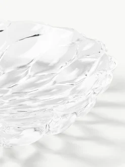 Kartell Suppenteller Jellies mit Strukturmuster, 4 Stück