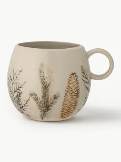 Bloomingville Tassen Hollie mit Gräser-Motiv, 2 Stück