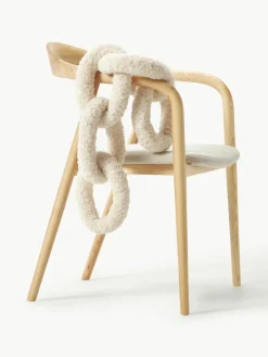 Westwing Collection Teddy-Kissen Chain Dotty