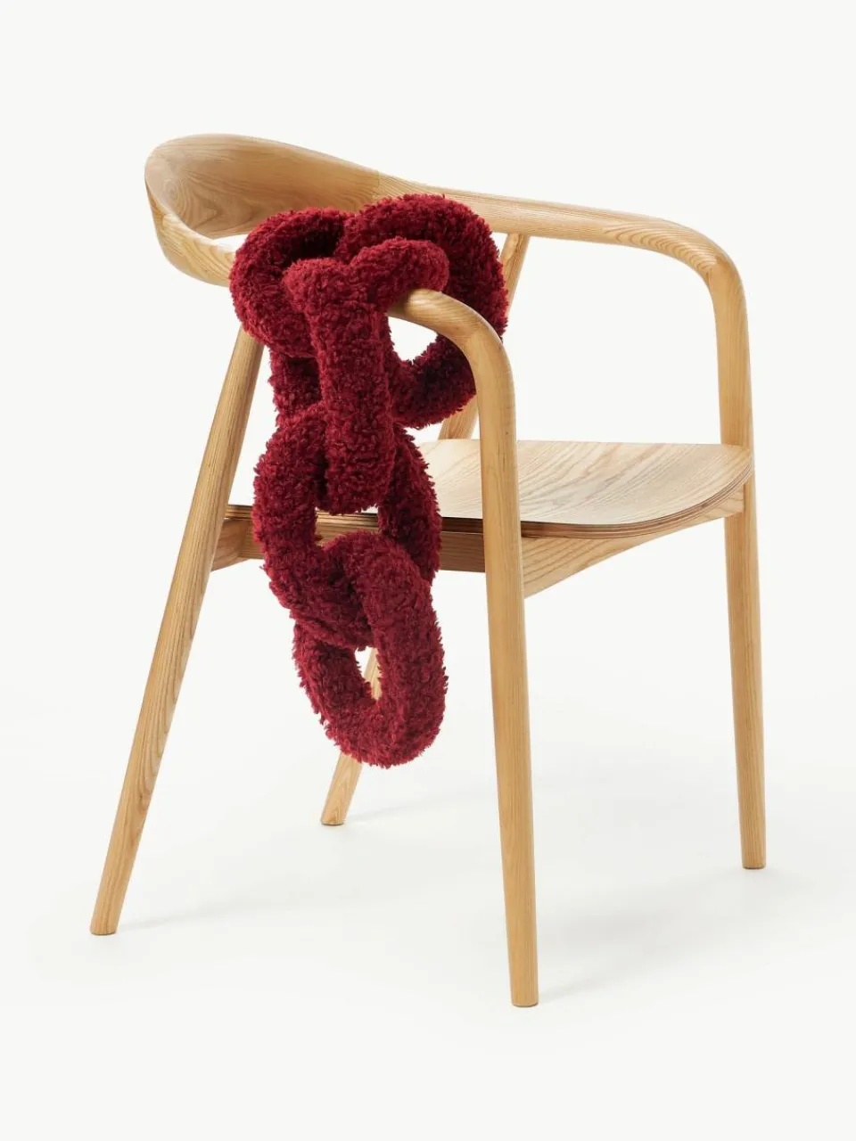 Westwing Collection Teddy-Kissen Chain Dotty
