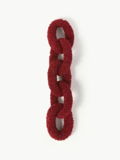 Westwing Collection Teddy-Kissen Chain Dotty