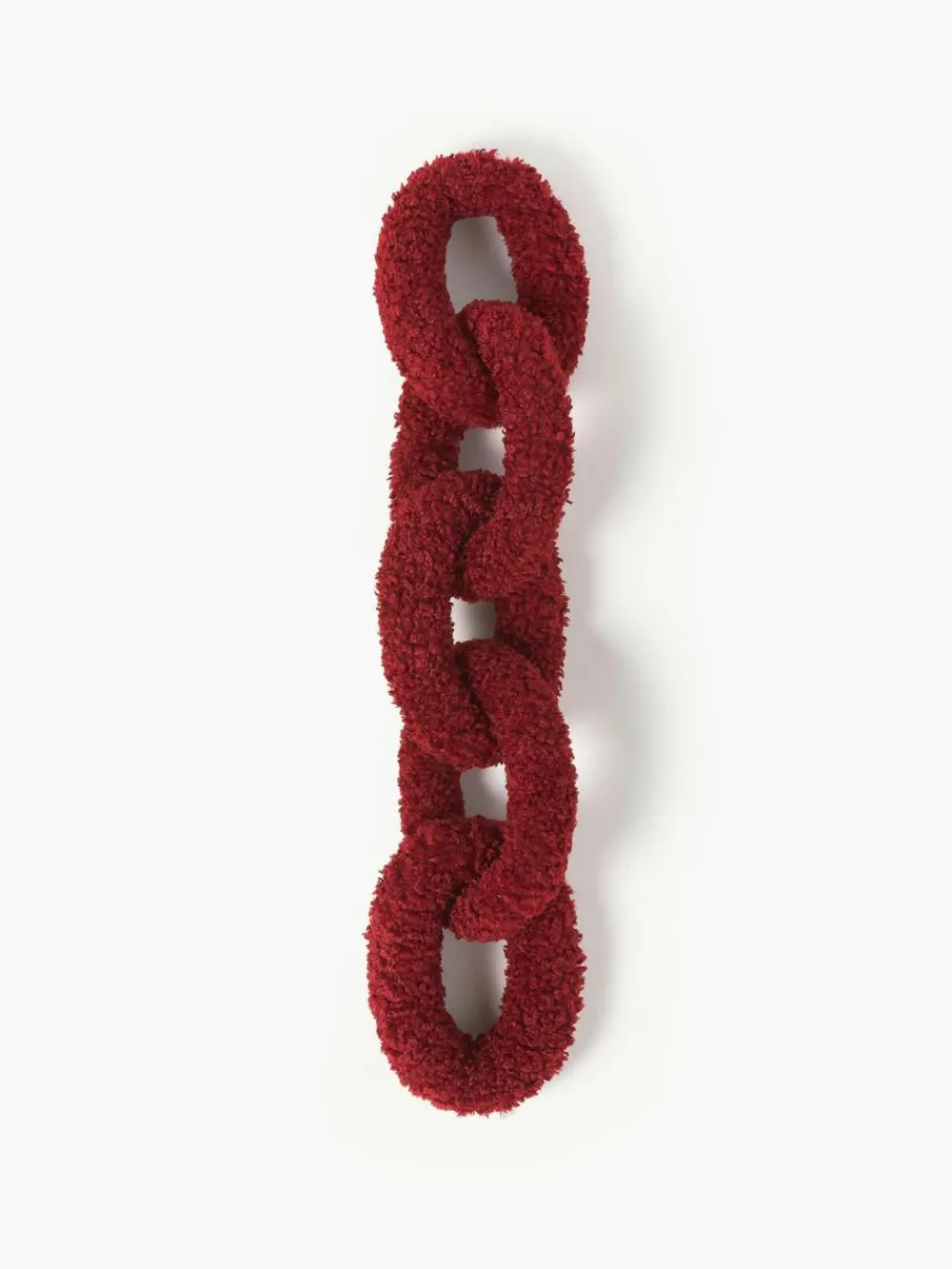 Westwing Collection Teddy-Kissen Chain Dotty