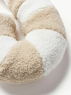 Westwing Collection Teddy-Kissen Sugar in Zuckerstangenform
