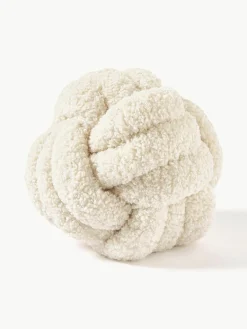 Westwing Collection Teddy-Knoten-Kissen Dotty