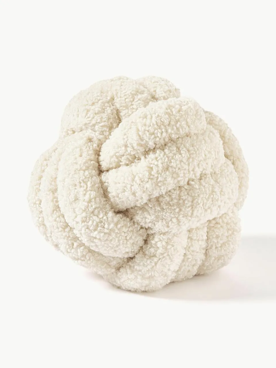 Westwing Collection Teddy-Knoten-Kissen Dotty