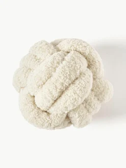 Westwing Collection Teddy-Knoten-Kissen Dotty