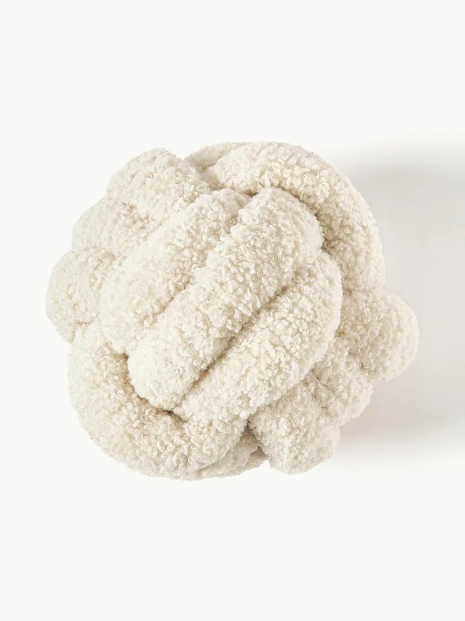 Westwing Collection Teddy-Knoten-Kissen Dotty