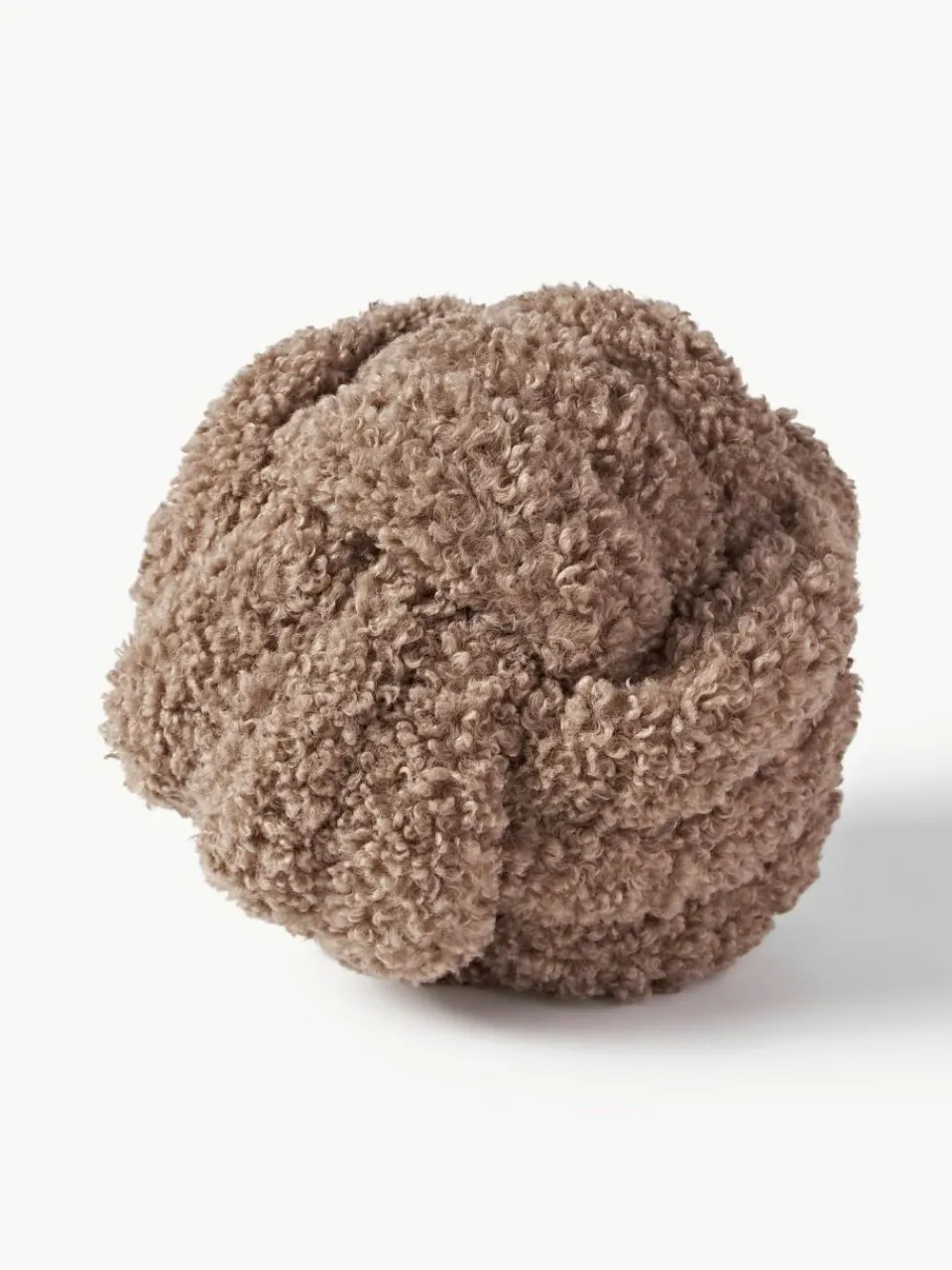 Westwing Collection Teddy-Knoten-Kissen Dotty