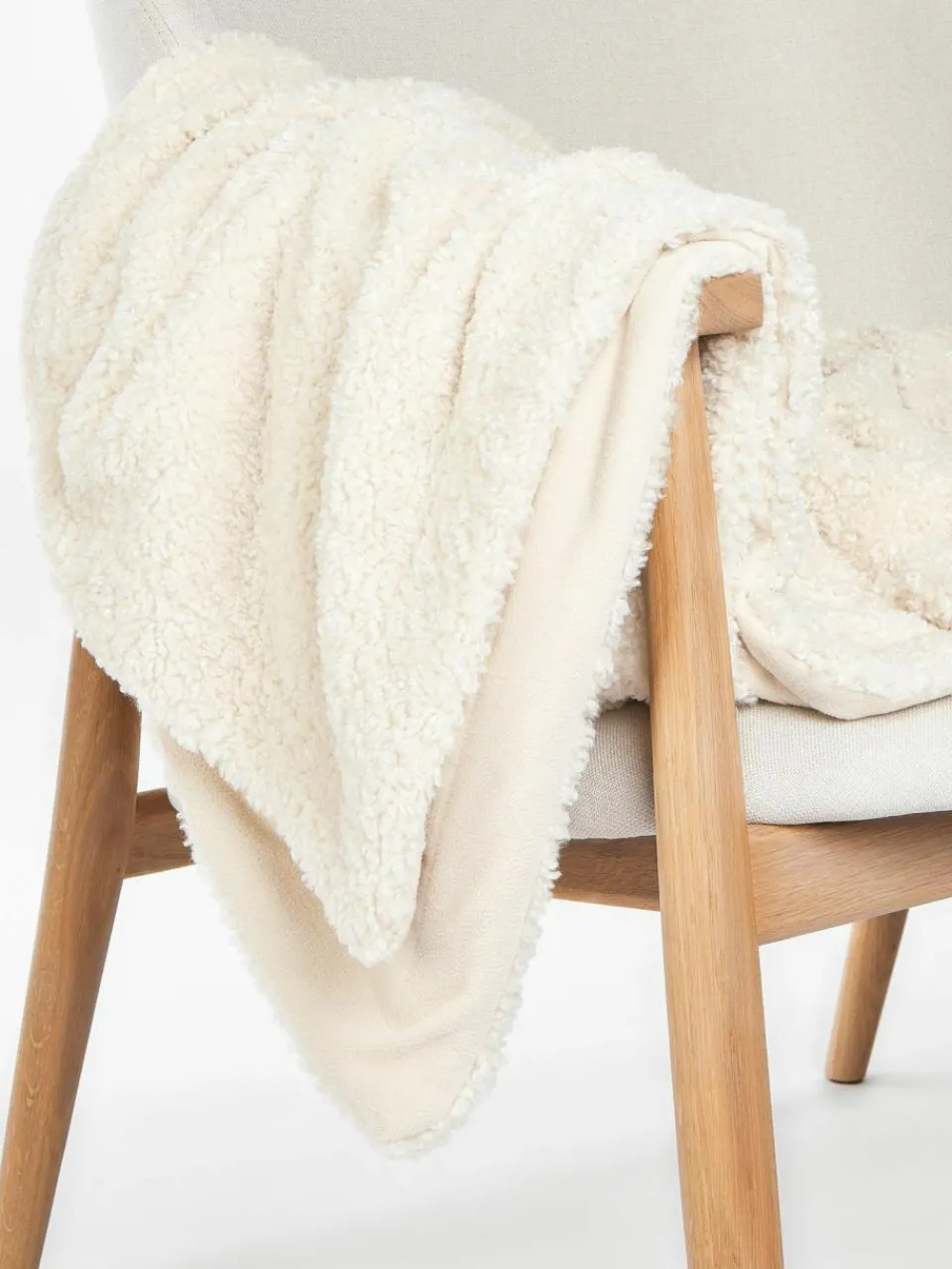 Westwing Collection Teddy-Kuscheldecke Dotty