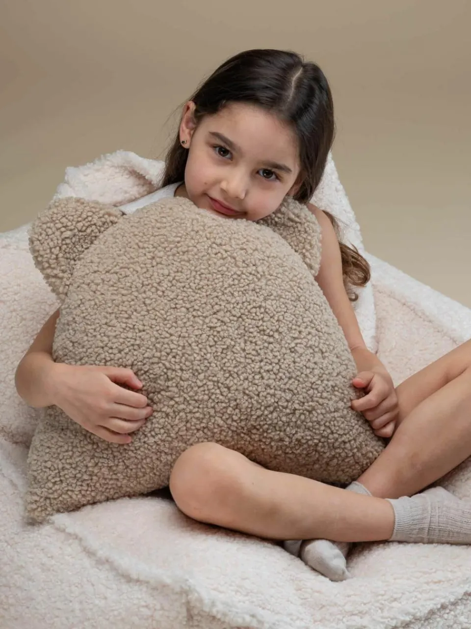 Kinder Wigiwama Teddy-Kuschelkissen Bear